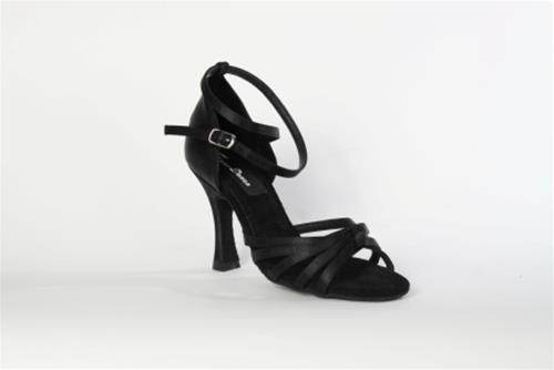SCARPE DA BALLO CON NODINO TACCO 9 IN RASO COD.9RASOT9 Tecnodanza
