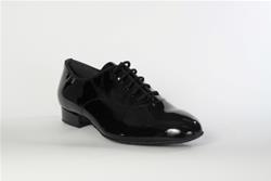 SCARPA DA UOMO VERNICE CON LACCI TACCO 2 COD.62T2 Tecnodanza