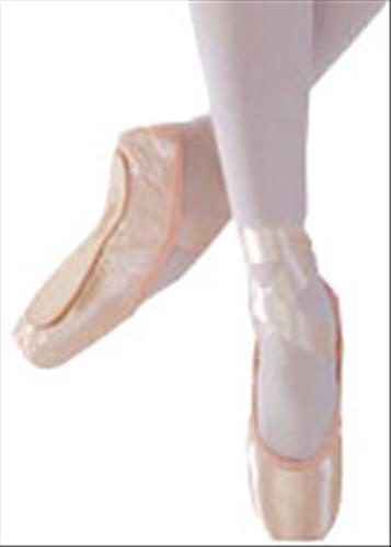 PUNTA IN RASO PER CHI STA PER INIZIARE E PER CHI Già BALLA. LACCI INCLUSI (FINE SERIE) COD.102 Capezio