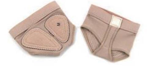 SALVAPIEDE COPRIMETATARSO IN SPANDEX COLOR CARNE (CODÌSIDETTE MUTANDINE PER I PIEDI) XS=29-32 S=33-35 M=36-38 L=39-41 XL=42-44 COD.049 Tecnodanza