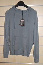 FELPA UOMO CON ZIP E CAPPUCCIO COD.M71230 MEETING