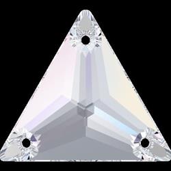 pietra a forma triangolare con fori da cucire su abiti o accessori COD.pietra-triangolo Tecnodanza