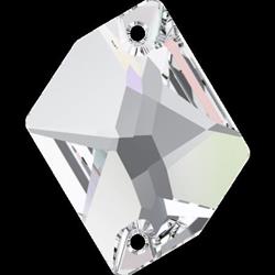 pietra a cerchio con fori da cucire su abiti o accessori crystal ab COD.pietra-cosmicaab Tecnodanza