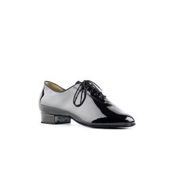 SCARPA DA UOMO TACCO 3 VERNICE CON LACCI COD.2050V Tecnodanza
