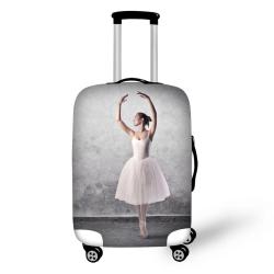 Cover per i trolley con disegni della danza S=45x58cm - M=48x72cm - L=62x77cm COD.cover-ballerina Tecnodanza