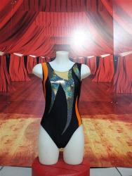 Body da ginnastica artistica o nuoto sincronizzato in stoffa laminata. COD.0009 Tecnodanza