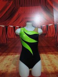Body da ginnastica artistica o nuoto in stoffa laminata. COD.0007 Tecnodanza