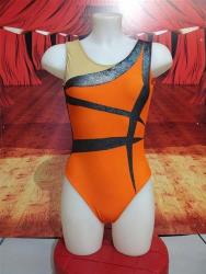 Costume da nuoto sincronizzato  in licra e stoffa laminata COD.0002 Tecnodanza