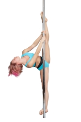 Completo  top e culotte Pole Dance in licra qualità prima scelta 190gr COD.P017 Tecnodanza