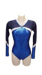Body da ginnastica artistica o nuoto sincronizzato in stoffa laminata. COD.d0361 Tecnodanza