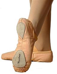 MEZZE PUNTE IN STOFFA SUOLA SPEZZATA PROFESSIONAL CON ELASTICO GIA CUCITO COD.AF174 Tecnodanza