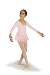 Body da bambina con gonnellino in scintilla COD.ALIXB Tecnodanza