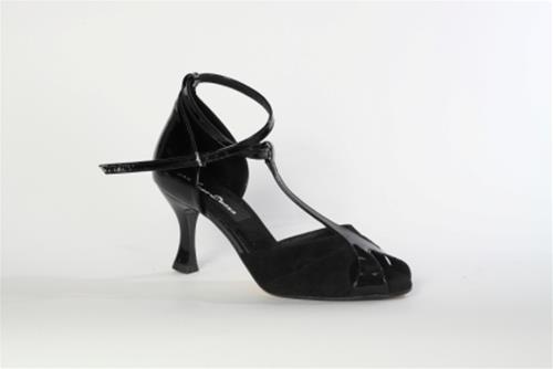 SCARPE DA BALLO TACCO7 SUOLA IN CAMOSCIO COD.20T7 Tecnodanza