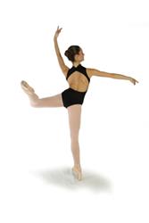 Body donna a lupetto e schiena scoperta COD.SILVIAD Tecnodanza